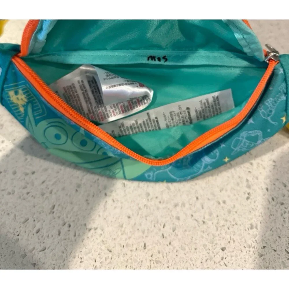 Disney Parks WDW Toy Story Land Green Alien Fanny Pack Kids Waist‎ Bag Buckle